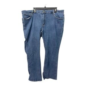 *Levi 415 24W 40x29 Classic Bootcut Jeans Cotton Stretch Cowboy Western Workwear